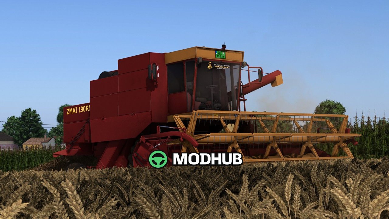Мод на Потужний Трактор Zmaj 190 RM для FS25