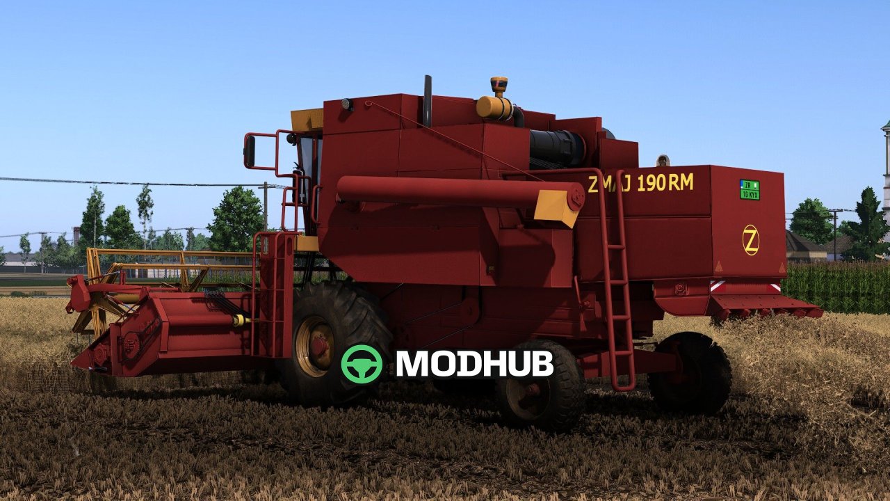Мод на Потужний Трактор Zmaj 190 RM для FS25