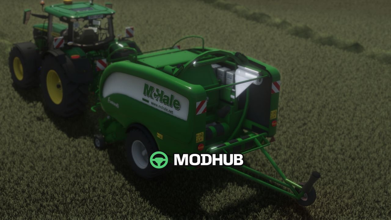 Новий Мод на Інтегрований Прес McHale Fusion 3 для FS25