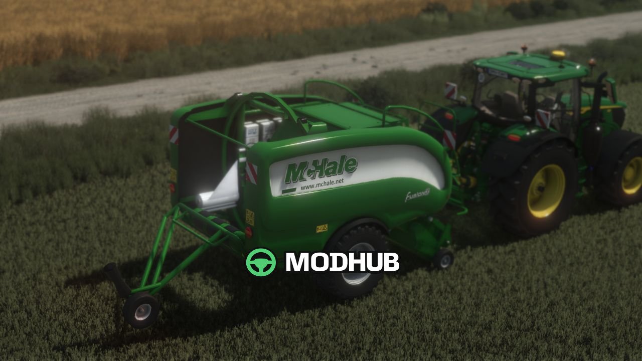 Новий Мод на Інтегрований Прес McHale Fusion 3 для FS25