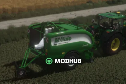 Новий Мод на Інтегрований Прес McHale Fusion 3 для FS25 — 3