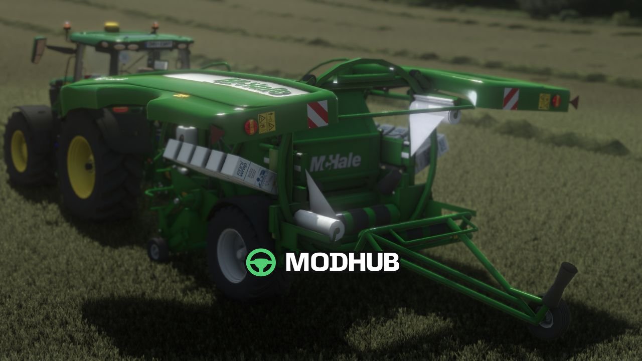 Новий Мод на Інтегрований Прес McHale Fusion 3 для FS25