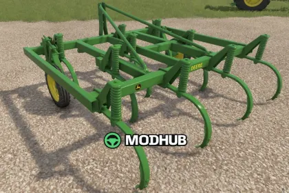 Новий Мод на Легендарний Плуг John Deere 1610 для FS25