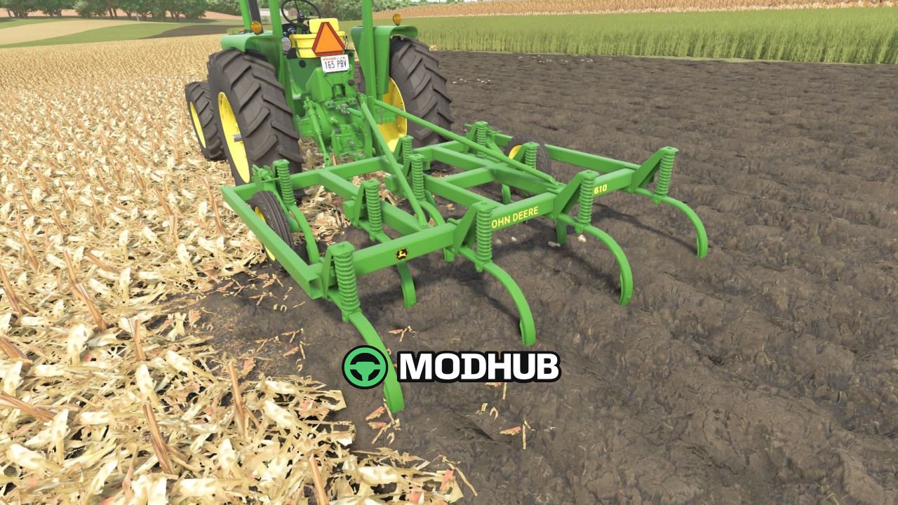 Новий Мод на Легендарний Плуг John Deere 1610 для FS25
