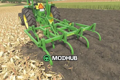 Новий Мод на Легендарний Плуг John Deere 1610 для FS25 — 2