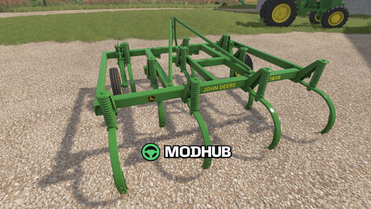 Новий Мод на Легендарний Плуг John Deere 1610 для FS25