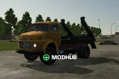 Мод на Легендарний Вантажівка Mercedes-Benz 1111 для FS25 — 2