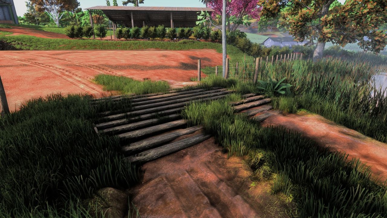 Practical Wooden Fence — Reliable Livestock Grid for Farm in FS25 - Screenshots