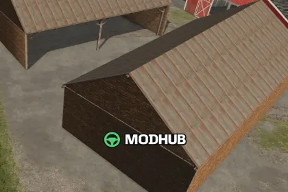 Новий Середній Кирпичний Склад V1.0.0.0 для FS25