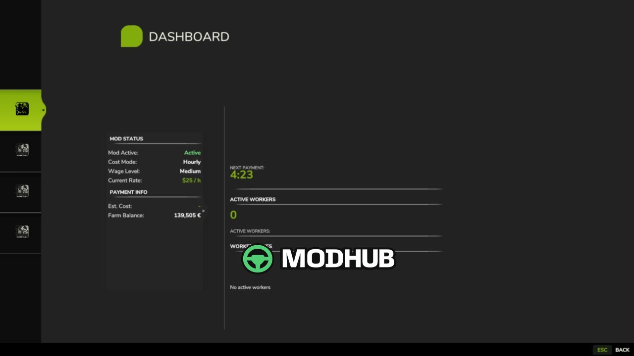 Мод на Реалістичні Витрати Працівників V1.0.9.5 для FS25
