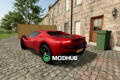 Мод на Легендарний Ferrari 296 GTB 2022 для FS25 — 3