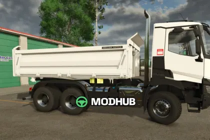 Новий Мод на Потужний Вантажівка Renault K480 6×4 для FS25 — 3