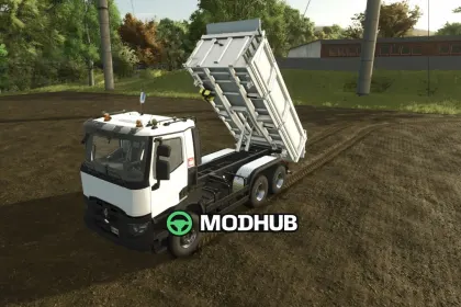Новий Мод на Потужний Вантажівка Renault K480 6×4 для FS25 — 5