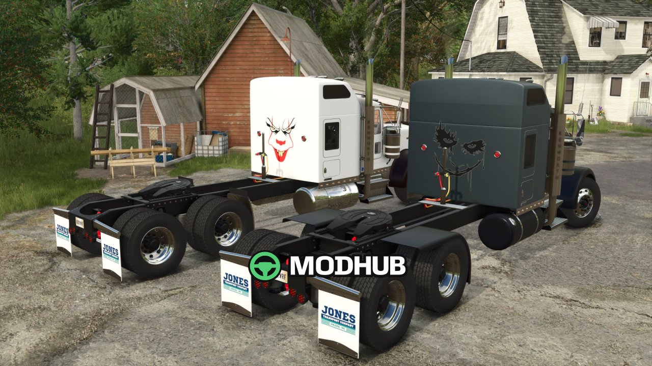 Новий Мод на Легендарний Вантажівка Kenworth W900L для FS25