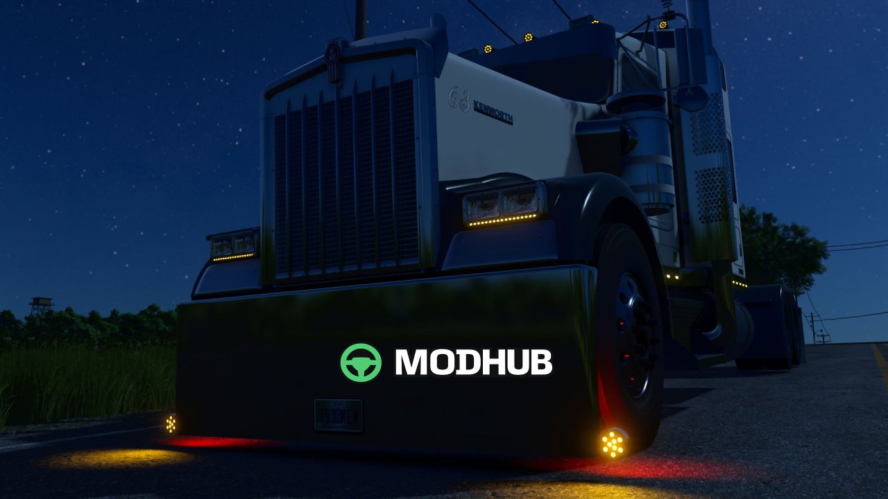 Новий Мод на Легендарний Вантажівка Kenworth W900L для FS25