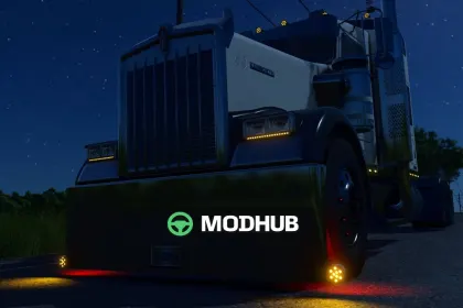 Новий Мод на Легендарний Вантажівка Kenworth W900L для FS25 — 3