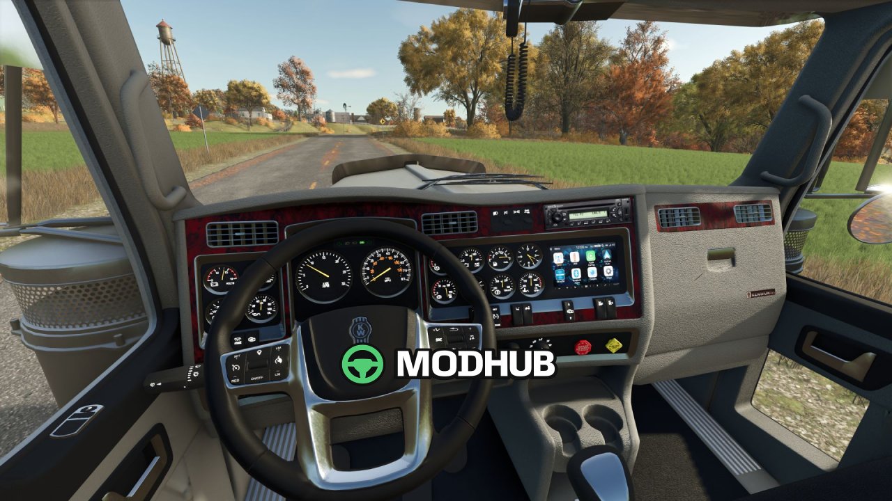 Новий Мод на Легендарний Вантажівка Kenworth W900L для FS25