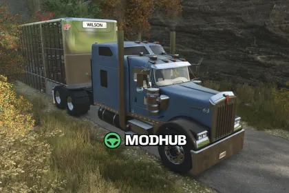 Новий Мод на Легендарний Вантажівка Kenworth W900L для FS25 — 5