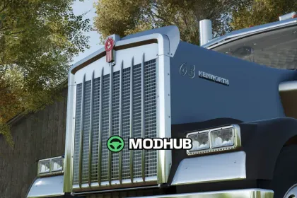 Новий Мод на Легендарний Вантажівка Kenworth W900L для FS25 — 6