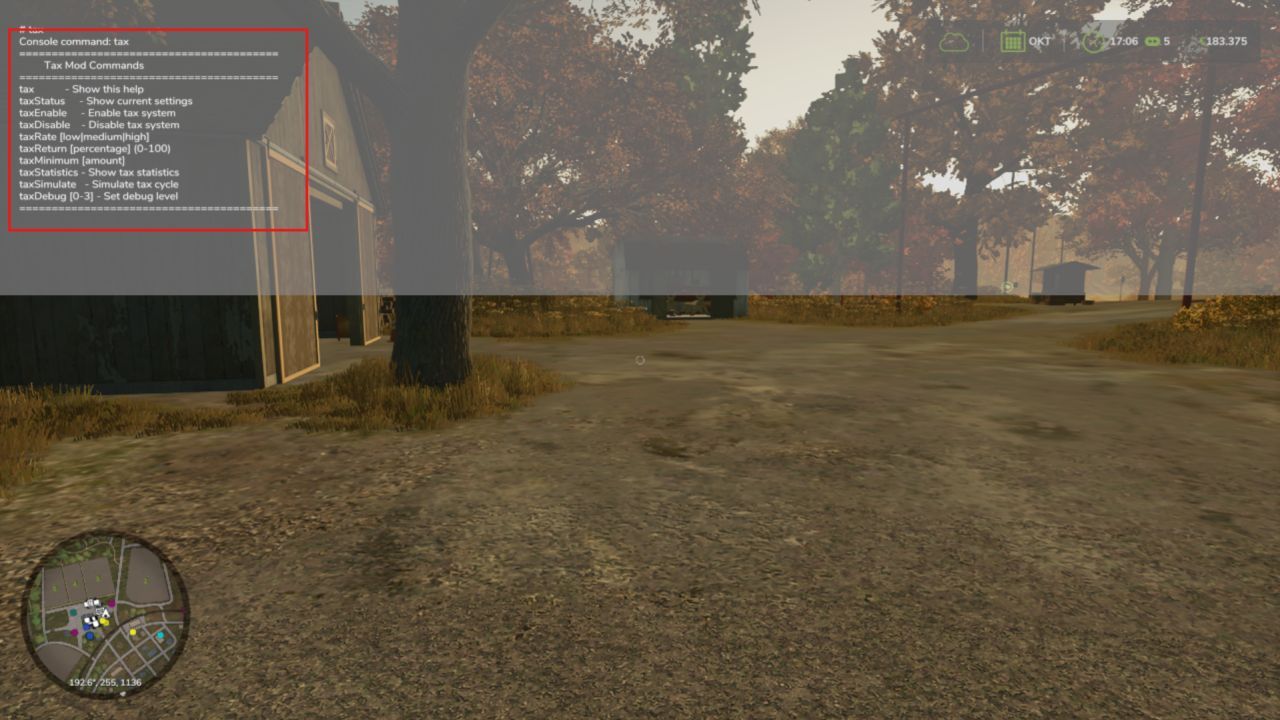 Realistic Tax Mod for Farming Simulator 25 — Taxes and Refunds