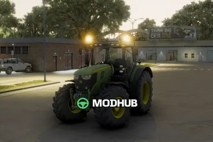 Новий Потужний Трактор John Deere 6R для FS25 — 2