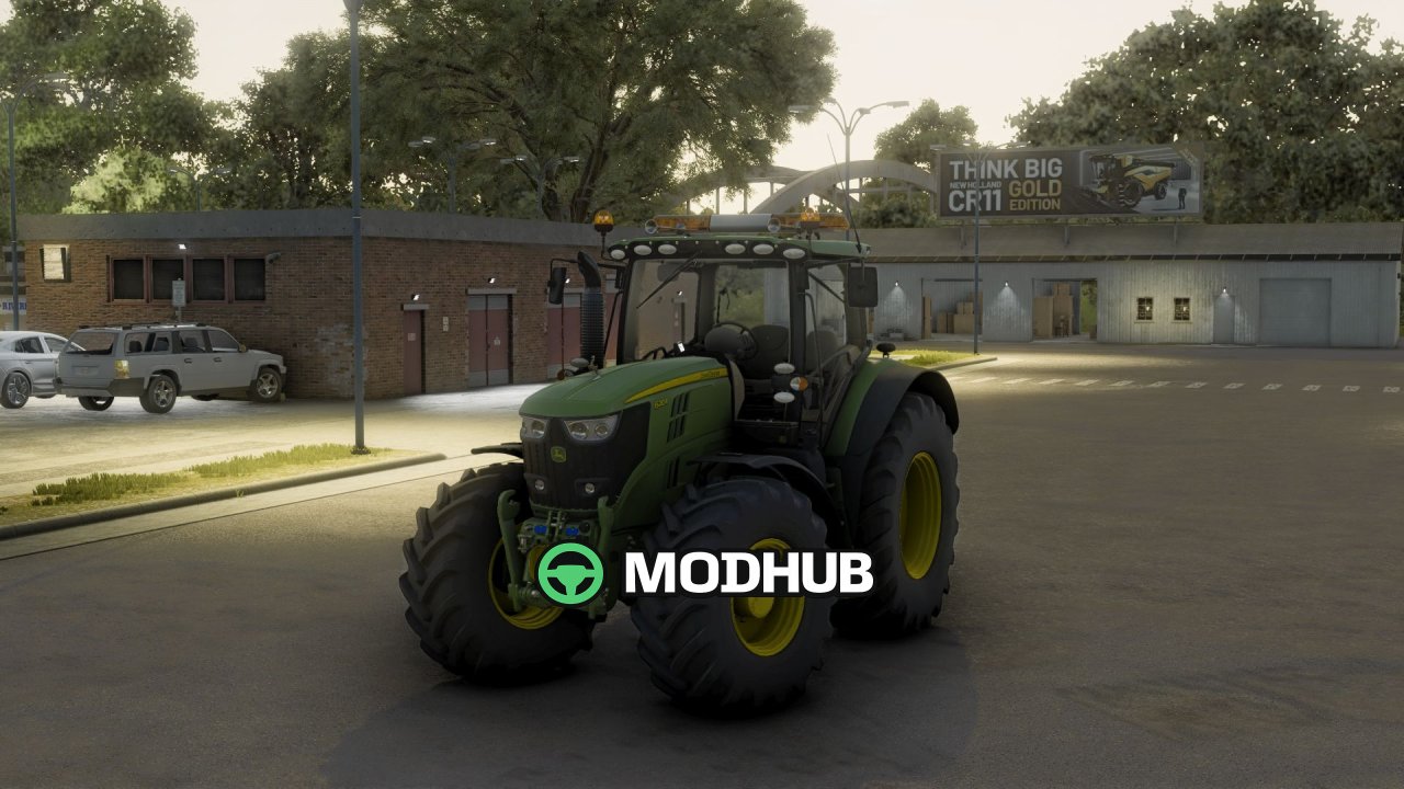 Новий Потужний Трактор John Deere 6R для FS25