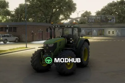 Новий Потужний Трактор John Deere 6R для FS25 — 3