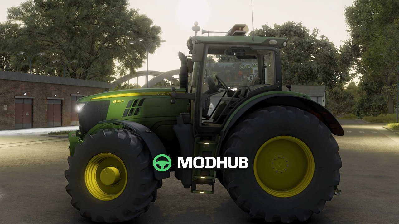 Новий Потужний Трактор John Deere 6R для FS25
