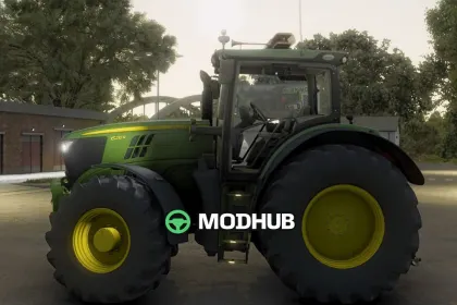 Новий Потужний Трактор John Deere 6R для FS25 — 4
