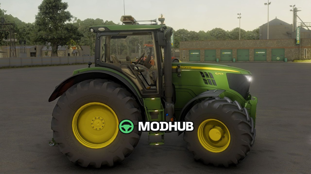 Новий Потужний Трактор John Deere 6R для FS25