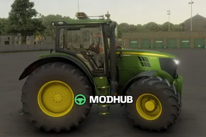 Новий Потужний Трактор John Deere 6R для FS25 — 5
