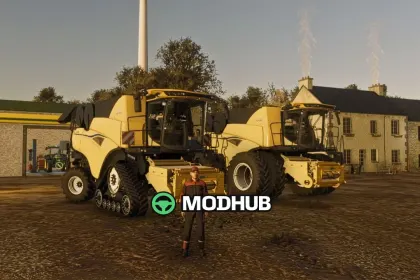 Новий Легендарний Комбайн New Holland CR 10.90 для FS25