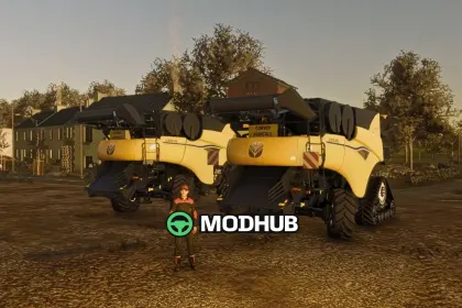 Новий Легендарний Комбайн New Holland CR 10.90 для FS25 — 2