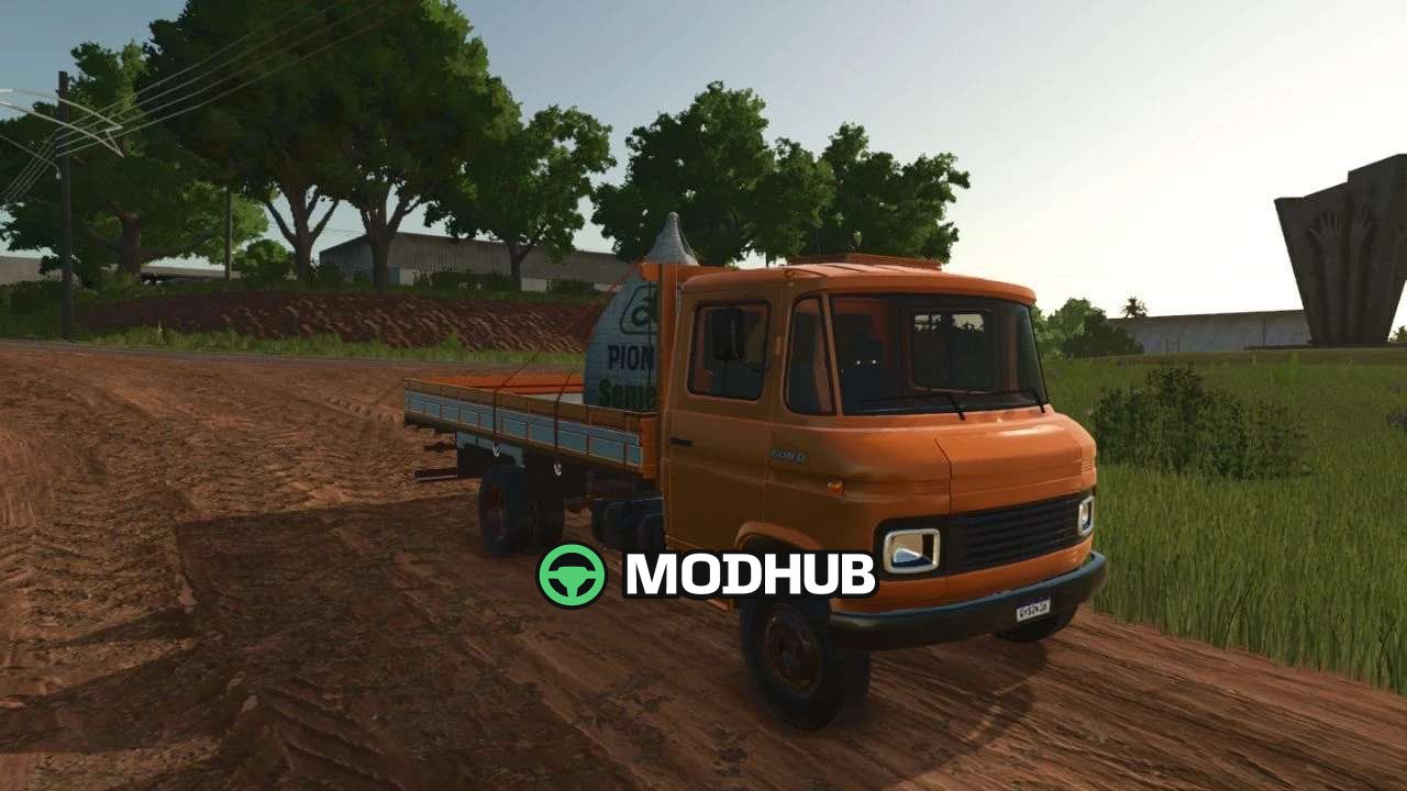Мод на Потужний Легковий Автомобіль Lizard 608 D для FS25