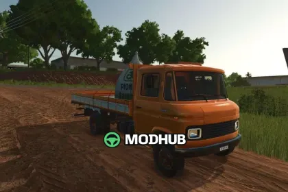 Мод на Потужний Легковий Автомобіль Lizard 608 D для FS25 — 2
