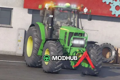 Ciągnik John Deere 6030 Comfort do FS25
