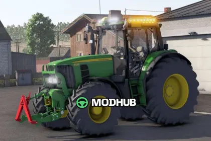 Ciągnik John Deere 6030 Comfort do FS25 — 2