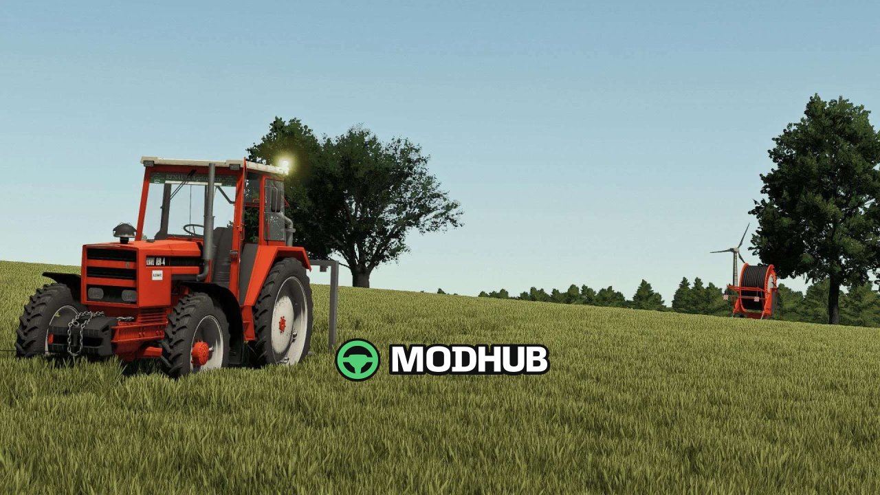 Мод на Потужний Трактор Renault 891 для FS25