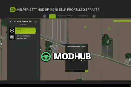 Новий Мод на Courseplay v8.3.0.1 для FS25 - Поліпшений Керування Полями
