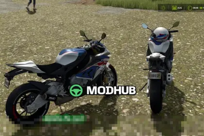 Мод на мотоцикл BMW S1000RR 2018 v1.0.0.0 для Фермер Симулятор 25