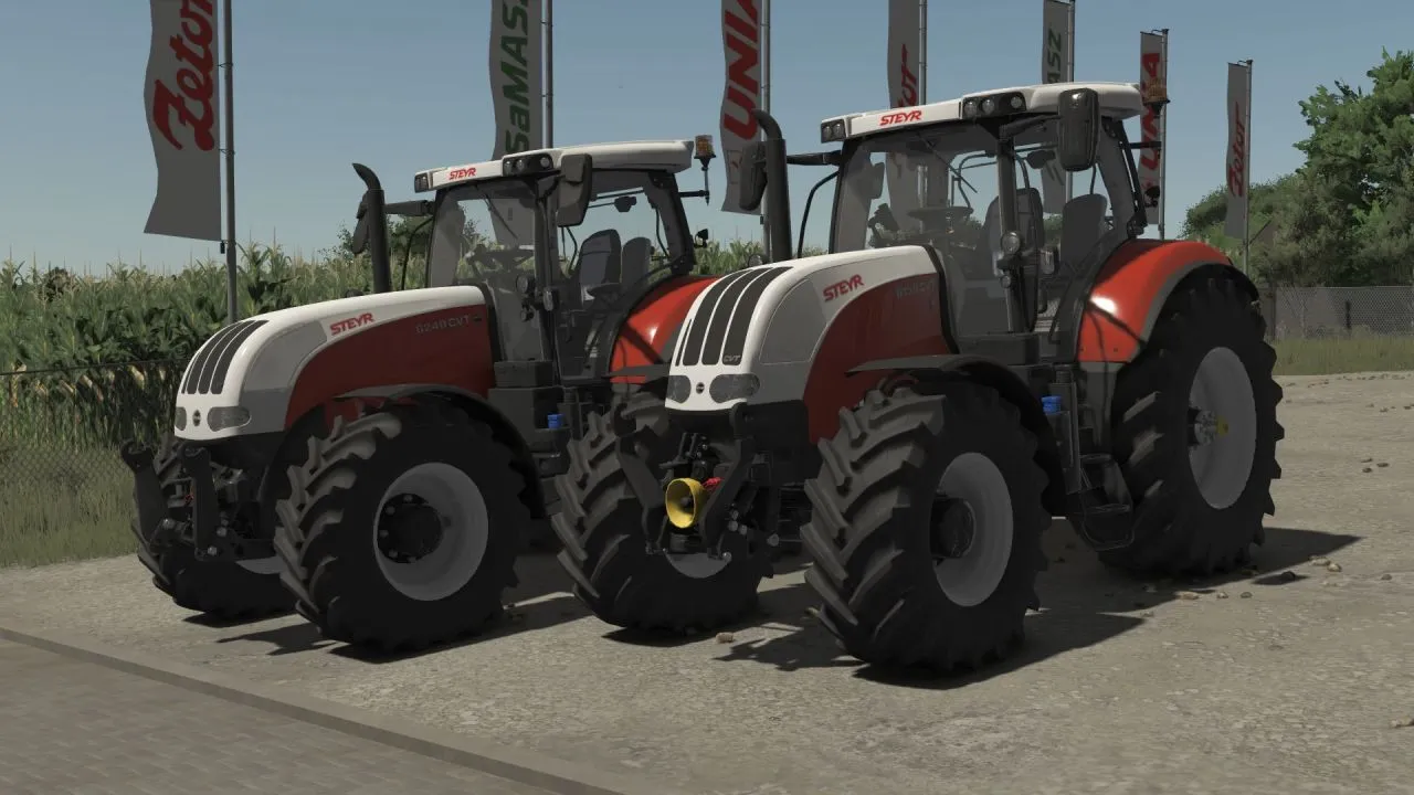 Потужний Steyr CVT Pack — Універсальні Трактори 150–260 к.с. для Farming Simulator 25