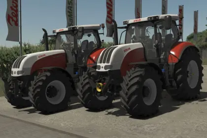 Потужний Steyr CVT Pack — Універсальні Трактори 150–260 к.с. для Farming Simulator 25 — 1