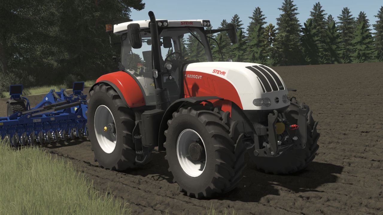 Потужний Steyr CVT Pack — Універсальні Трактори 150–260 к.с. для Farming Simulator 25