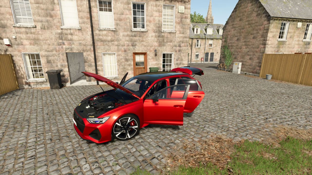 Автомобіль Audi RS6 для Farming Simulator 25