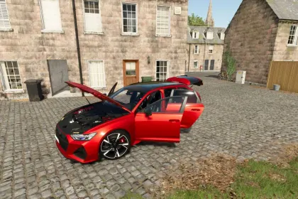 Автомобіль Audi RS6 для Farming Simulator 25 — 3