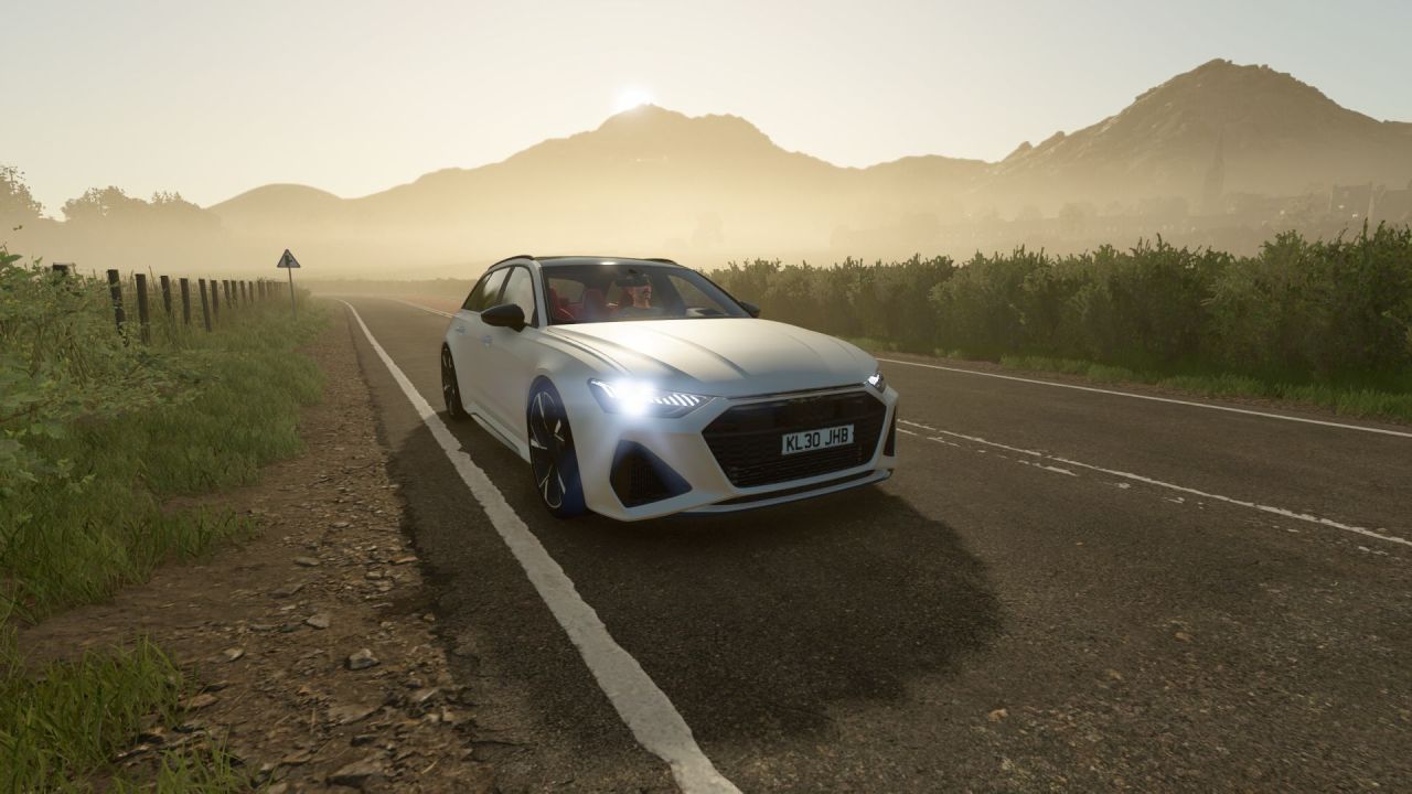 Автомобіль Audi RS6 для Farming Simulator 25