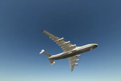 Літак Antonov An-225 для Farming Simulator 25