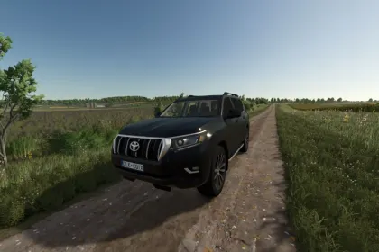 Powerful Off-Road Vehicle Toyota Land Cruiser Prado 2018 for Farming Simulator 25