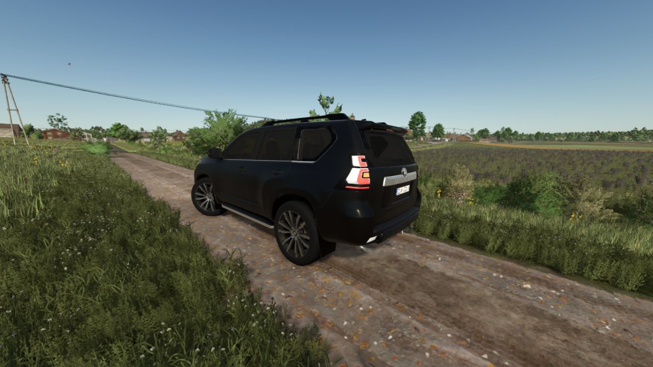Потужний Позашляховик Toyota Land Cruiser Prado 2018 для Farming Simulator 25