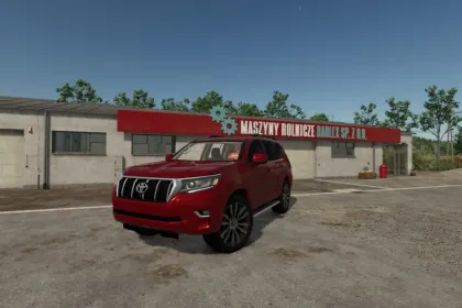 Powerful Off-Road Vehicle Toyota Land Cruiser Prado 2018 for Farming Simulator 25